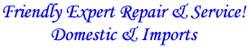  Repair and Service of Domestic and Import Cars and Trucks